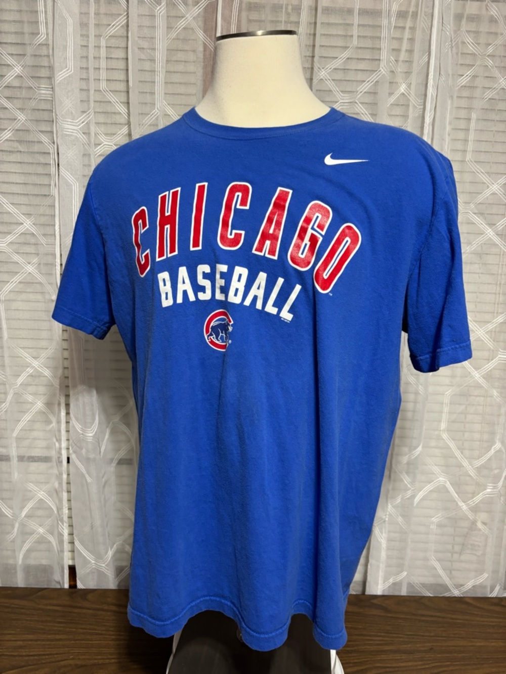 Nike XXL Chicago Baseball Cubs Graphic Tee - Royal Blue 26 p2p 30”L